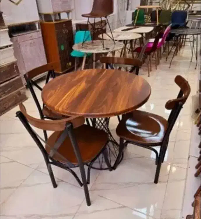 میز و صندلی کافه رستوران غذاخوری نیلایnilay980ds25|میز و صندلی غذاخوری|رشت, خمیران زاهدان|دیوار