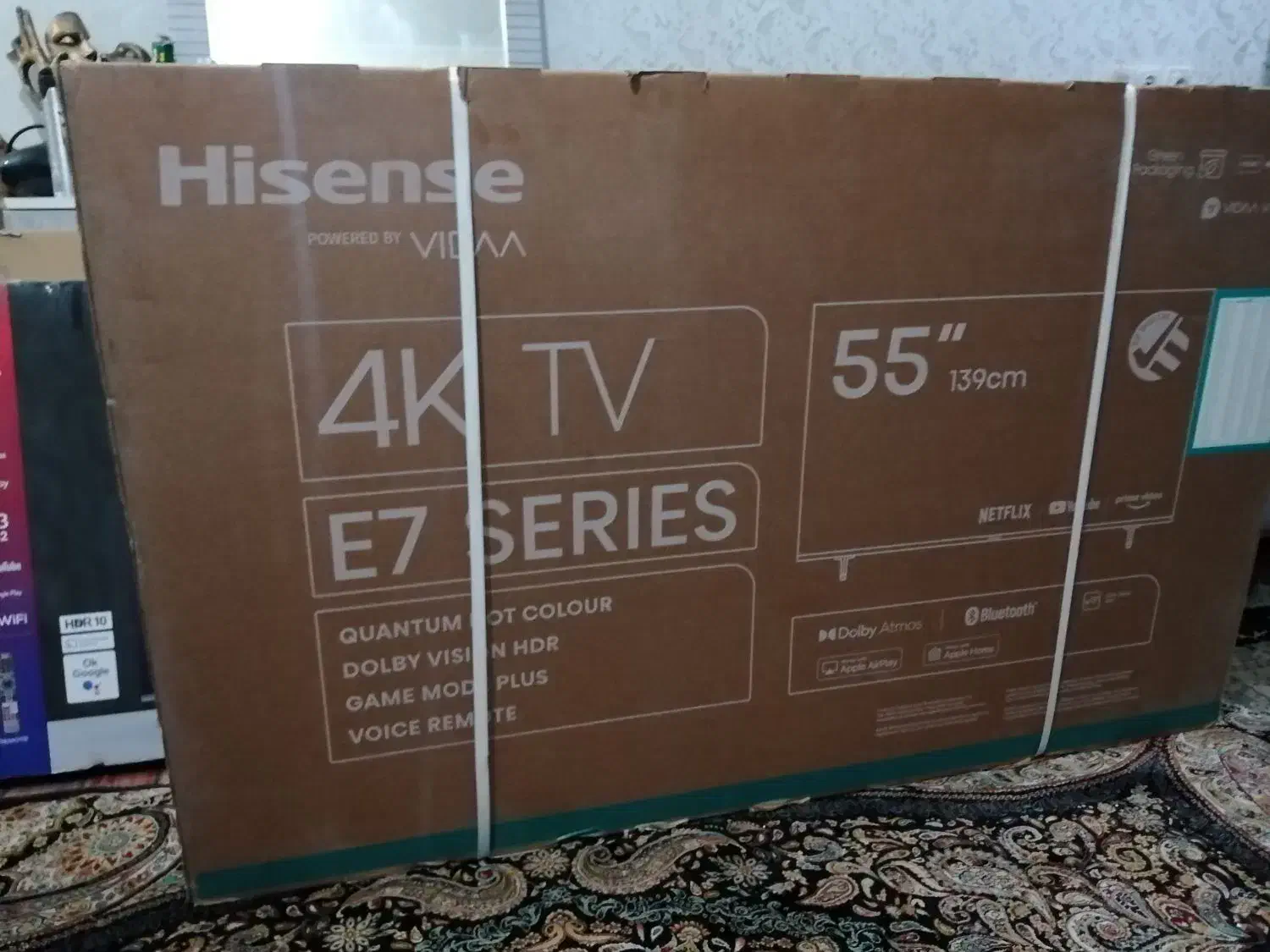 ال ای دی 55 اینچ هایسنس QLED 4K UHD SMART|تلویزیون و پروژکتور|اهواز, پردیس دو|دیوار