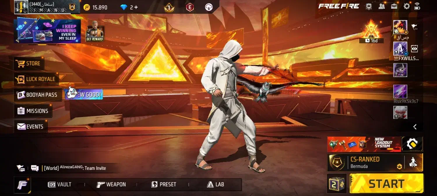 اکانت فری‌فایر|کنسول، بازی ویدئویی و آنلاین|آق قلا, |دیوار