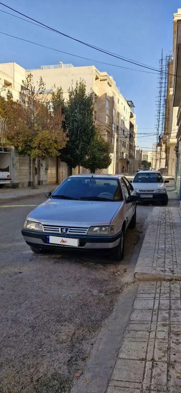 405 دوگانه فابریک مدل ۹۳|خودرو سواری و وانت|کرمانشاه, |دیوار