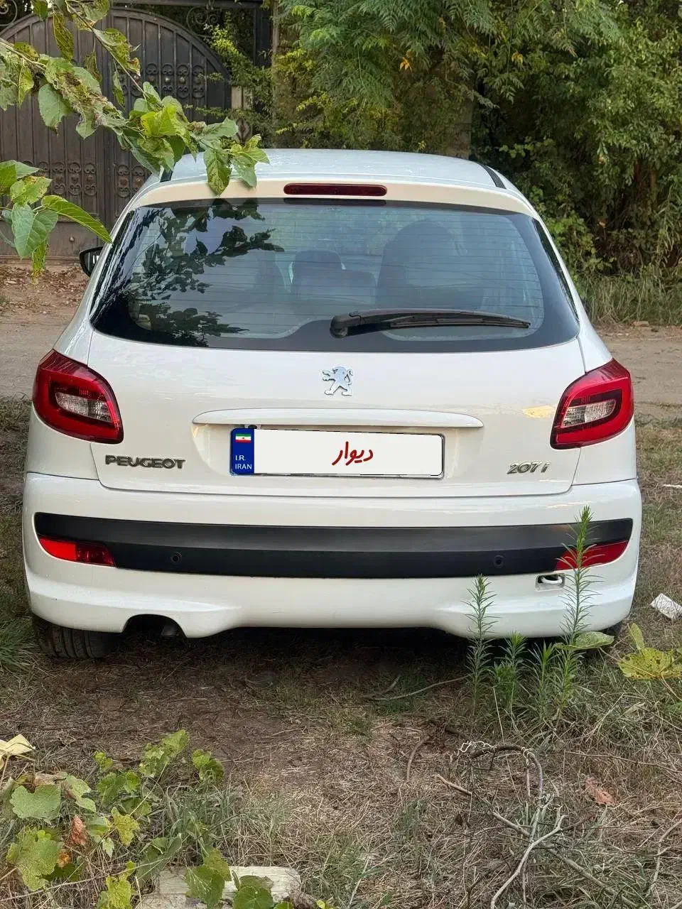 207 بی رنگ مدل 96 انگشت شماره تو گیلان.|خودرو سواری و وانت|کیاشهر, |دیوار