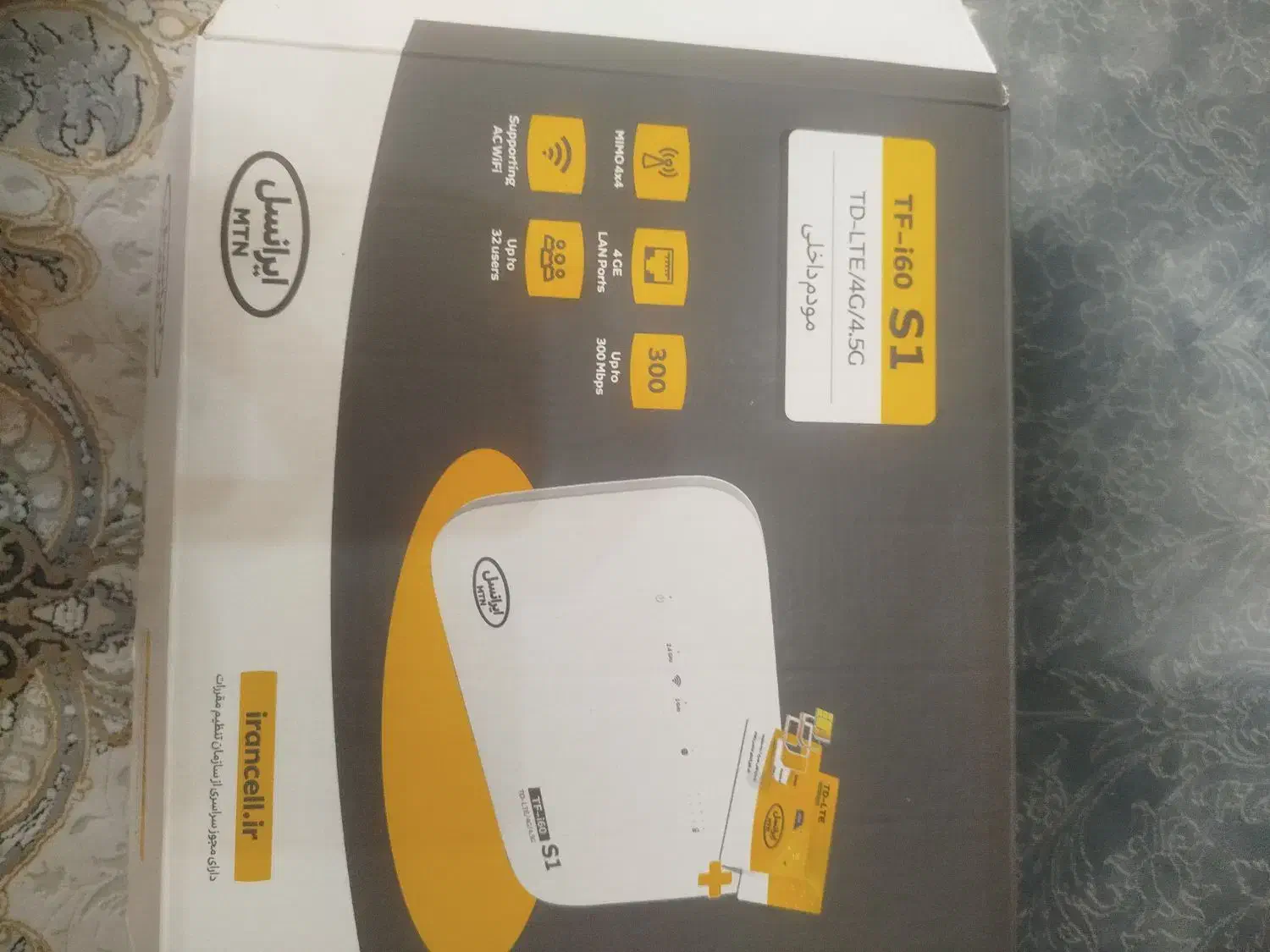 مودم ایرانسل TF-i60 S1|مودم و تجهیزات شبکه|شیراز, کوشک میدان|دیوار