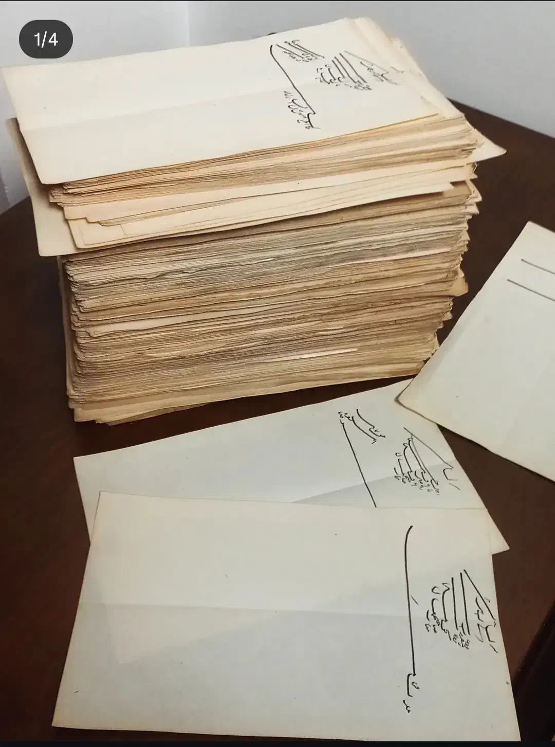 هزار  برگ قاجاری   قدمت  ۱۷۰   سال|کلکسیون اشیاء عتیقه|ساری, |دیوار