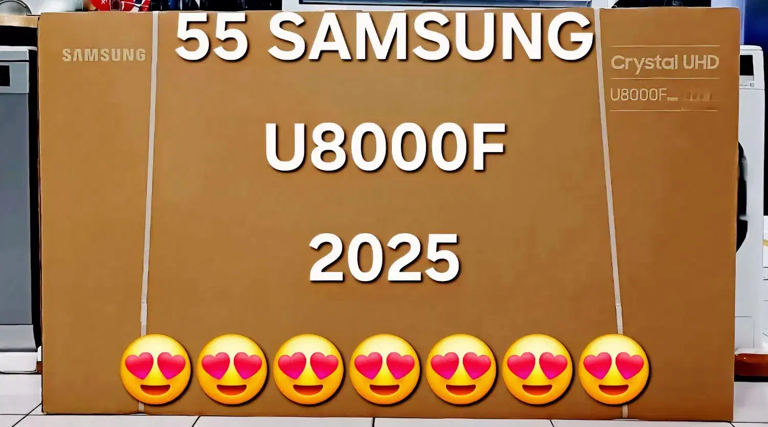 ۵۵ سامسونگ جدیدترین مدل U8000F 2025|تلویزیون و پروژکتور|بندر کنگان, |دیوار