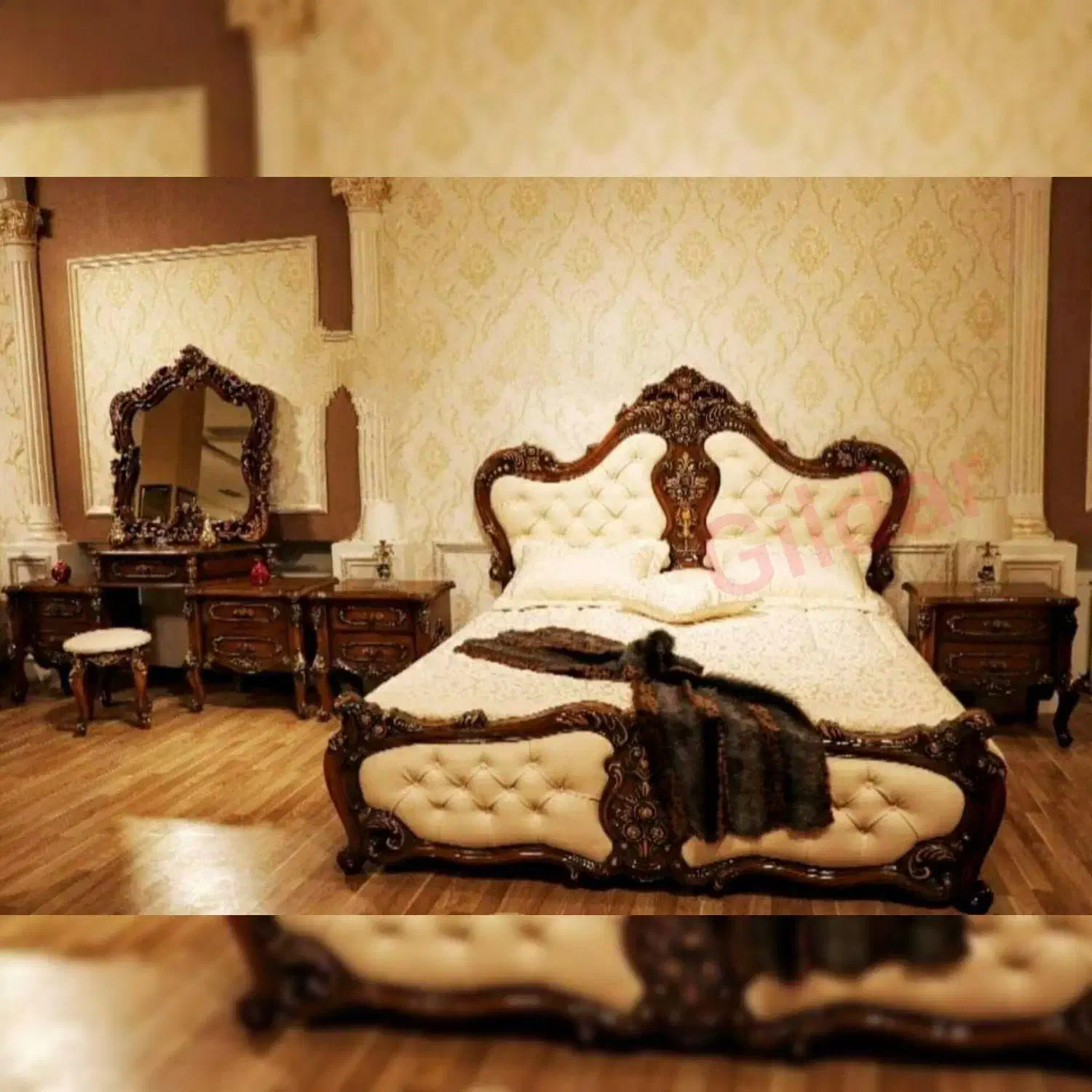 سرویس تخت خواب مدل گوتر شرکتی***|تخت و سرویس خواب|زاهدان, |دیوار