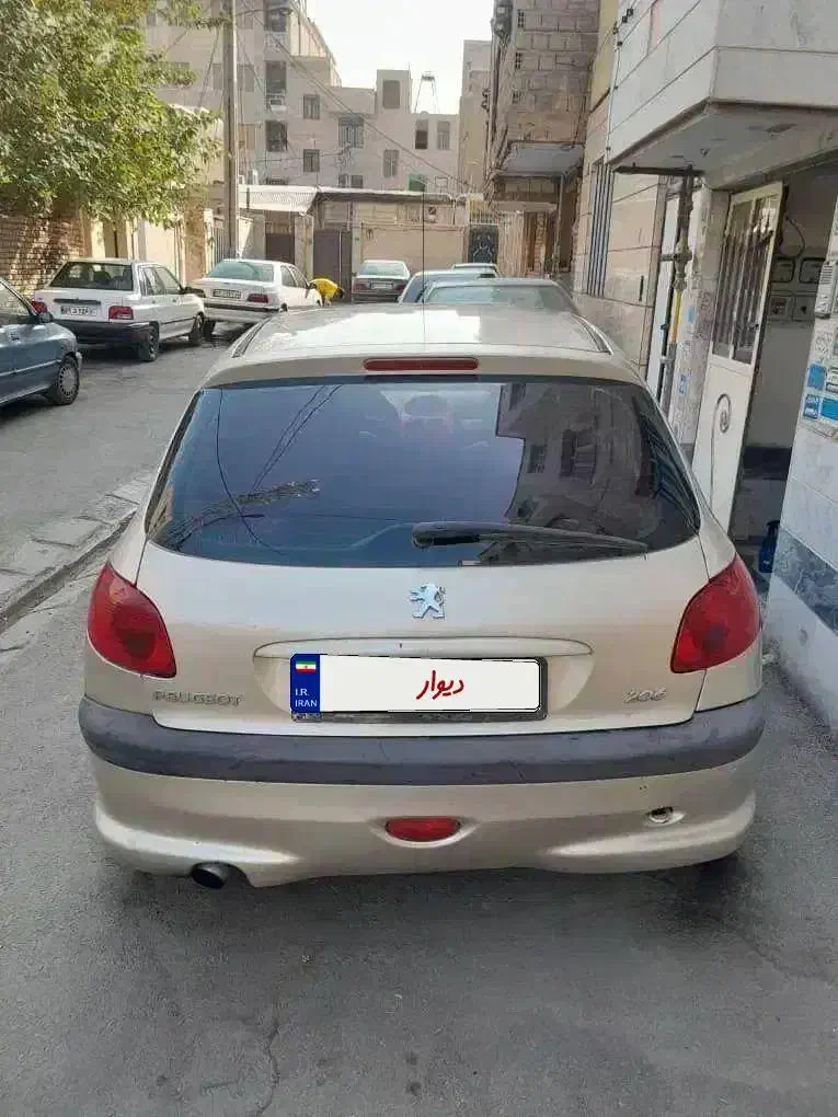 ۲۰۶تیپ دو مدل۸۴|خودرو سواری و وانت|پاکدشت, پاکدشت (مامازند)|دیوار