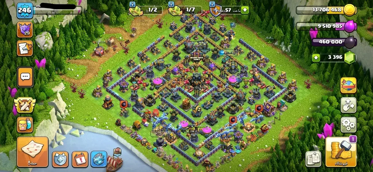 اکانت فول کلش|کنسول، بازی ویدئویی و آنلاین|مرودشت, پشت سایپا|دیوار