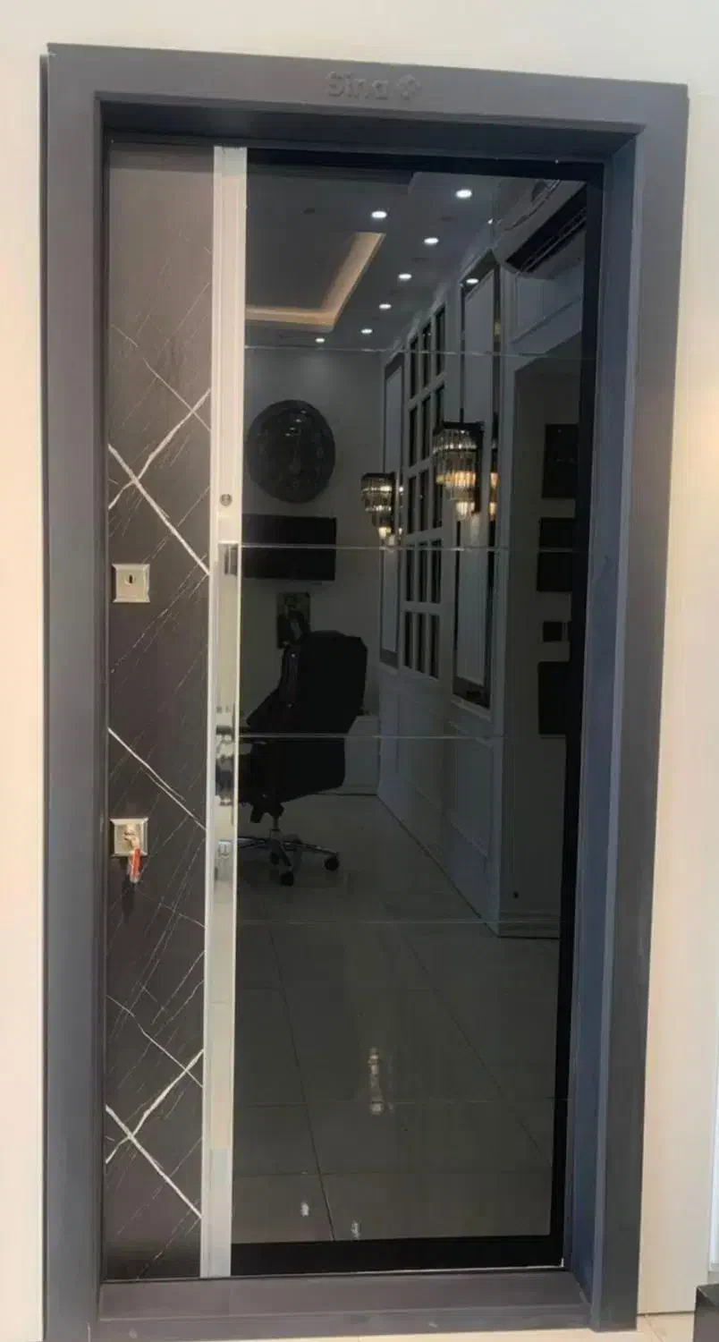 درب ضدسرقت راش نما کامپوزیت،سکوریت درب اتاق کدK082|مصالح و تجهیزات ساختمان|نکا, |دیوار