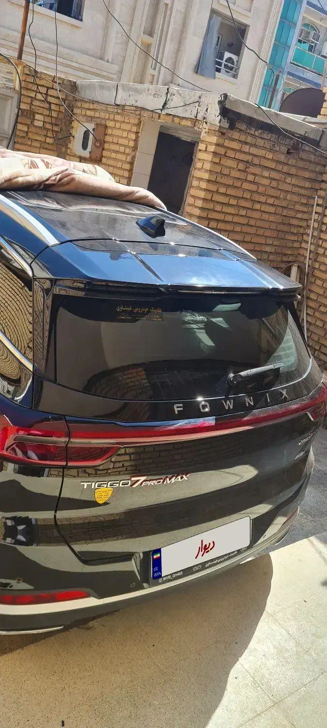 فروش خودرو تیگو ۷ پرومکس دو دف مشکی|خودرو سواری و وانت|بهبهان, |دیوار