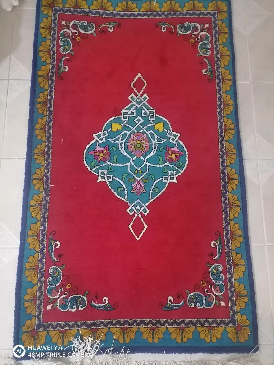 قالیچه دستباف|فرش|آباده, |دیوار