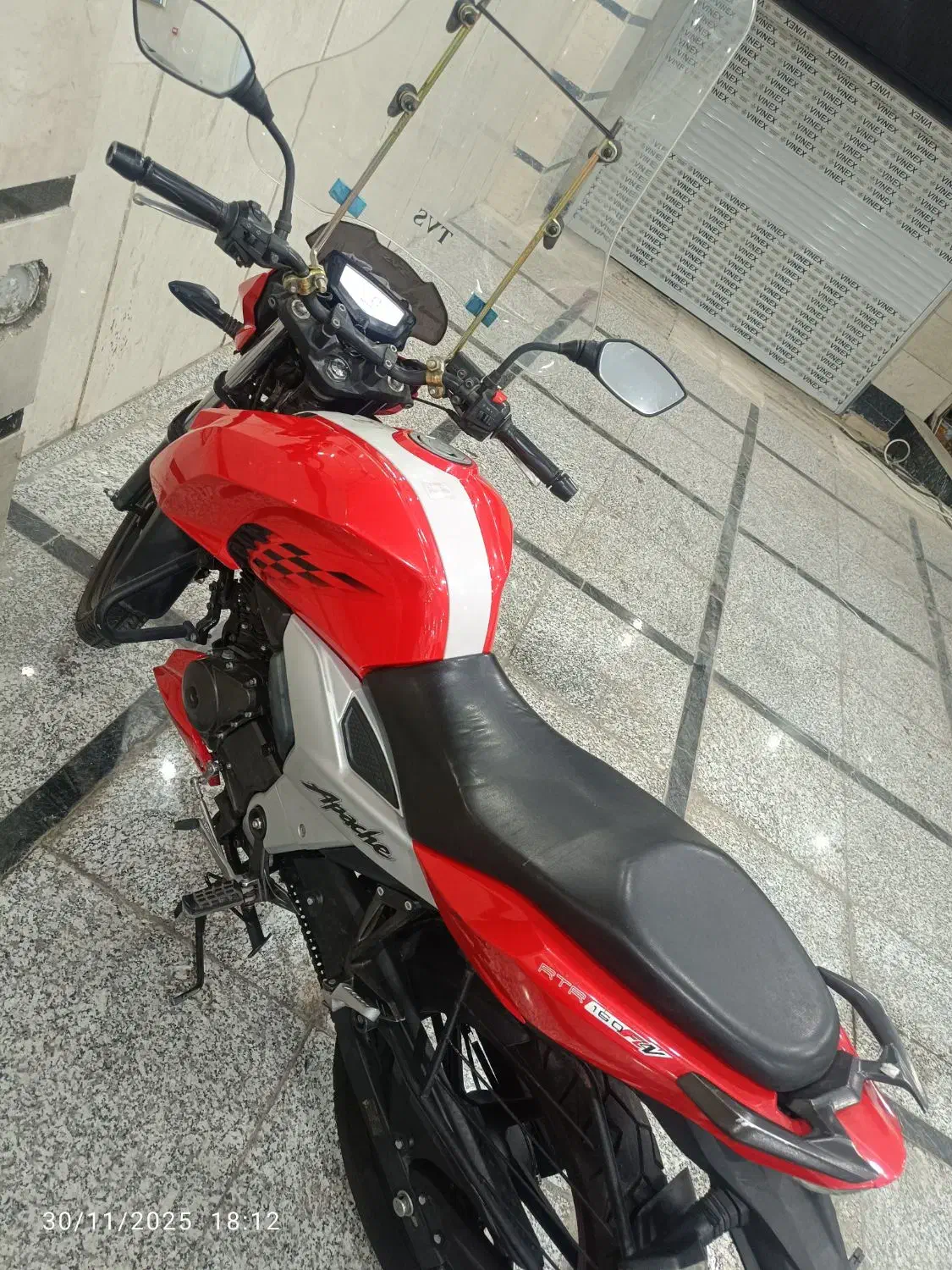 موتور آپاچی160نیو فیس مدل98|موتورسیکلت|تهران, شارق|دیوار