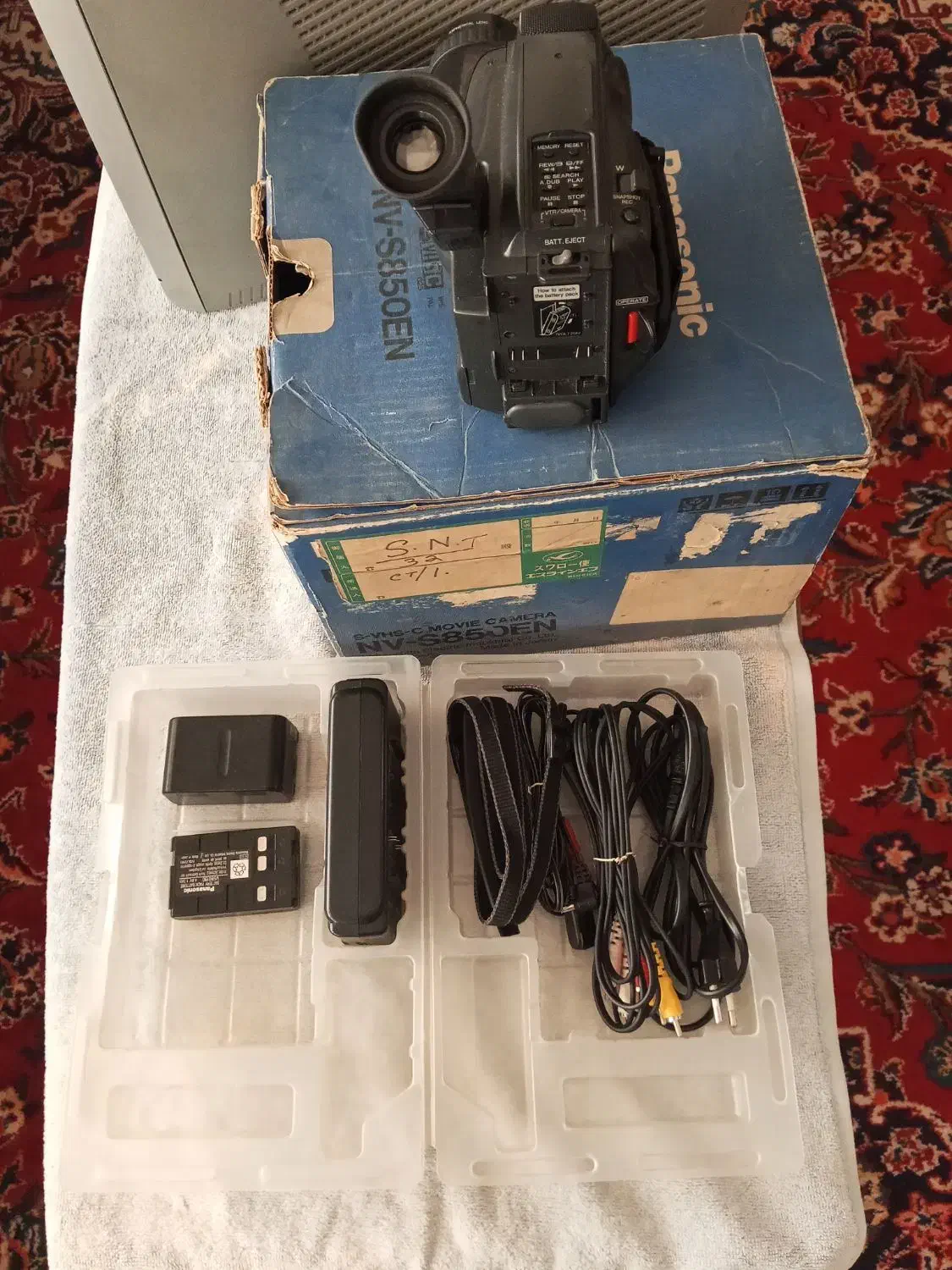 دوربین فیلمبرداری هندی کم‌‌ پاناسونیکS-VHS|دوربین عکاسی و فیلم‌برداری|تهران, افسریه جنوبی|دیوار