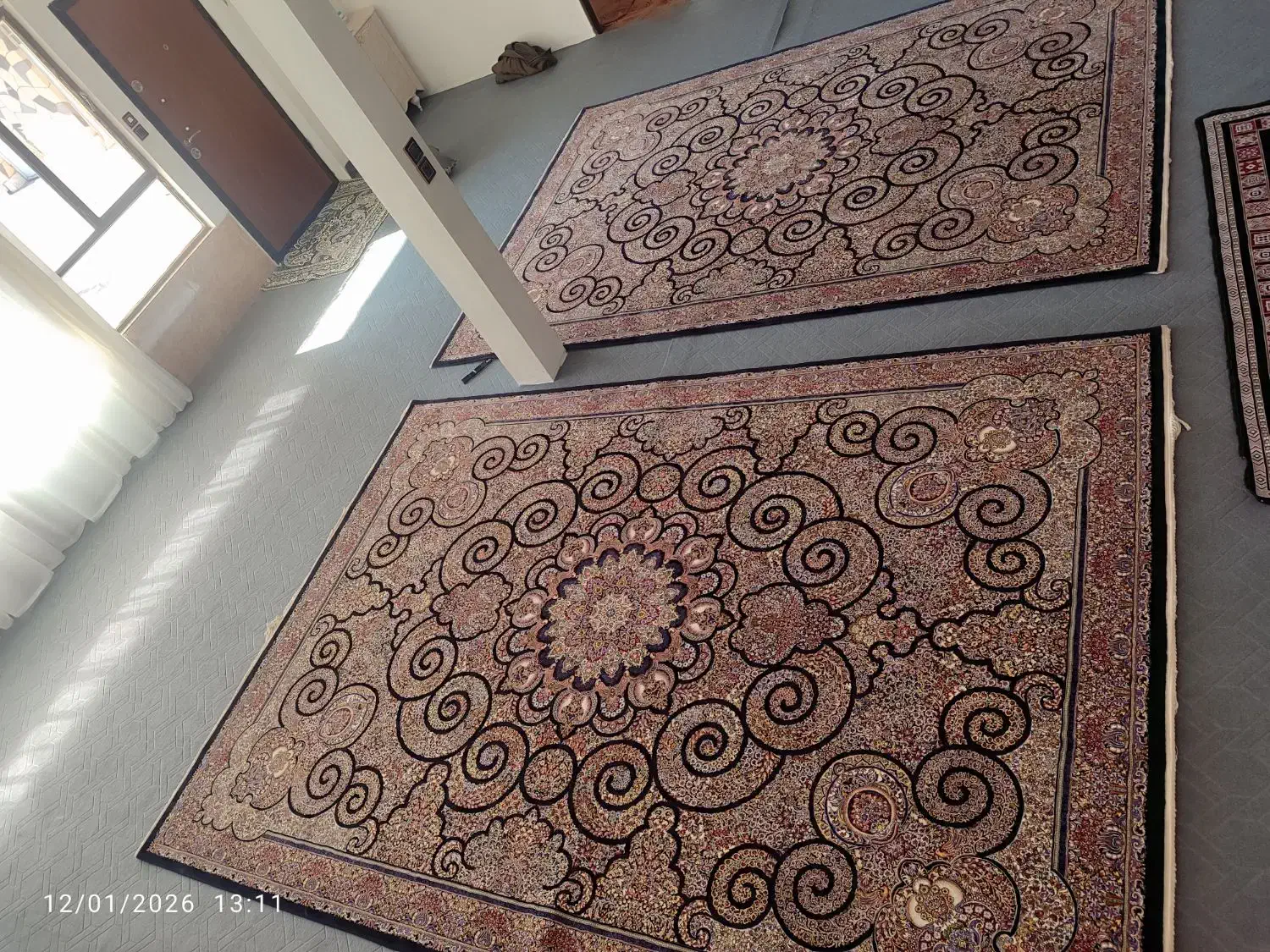 دو تخته فرش 9 متری|فرش|نیشابور, هفده شهریور|دیوار