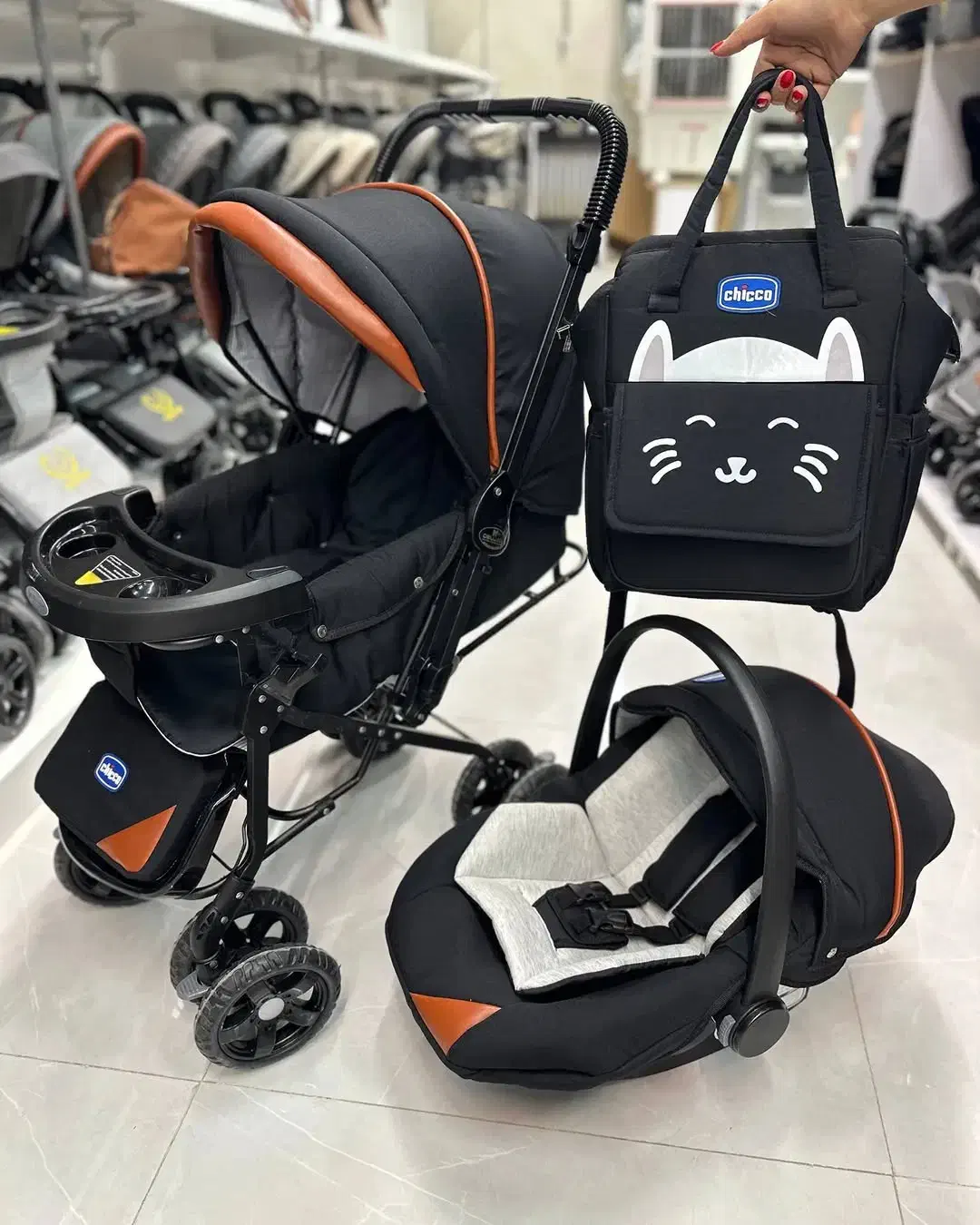 سرویس کالسکه چیکو (اسکلت دلیجان + ۱۲ ماه گارانتی)|کالسکه و لوازم جانبی|مشهد, نوید|دیوار