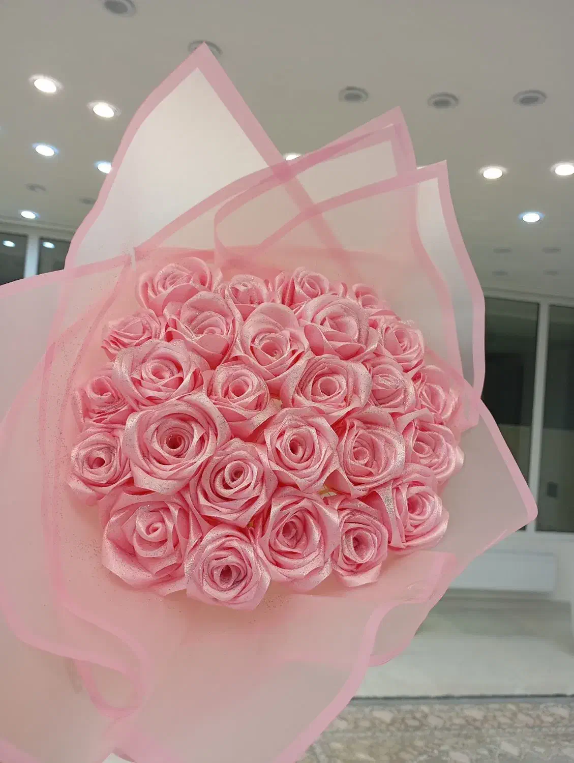 گل روبانی|گل مصنوعی|کلیبر, |دیوار