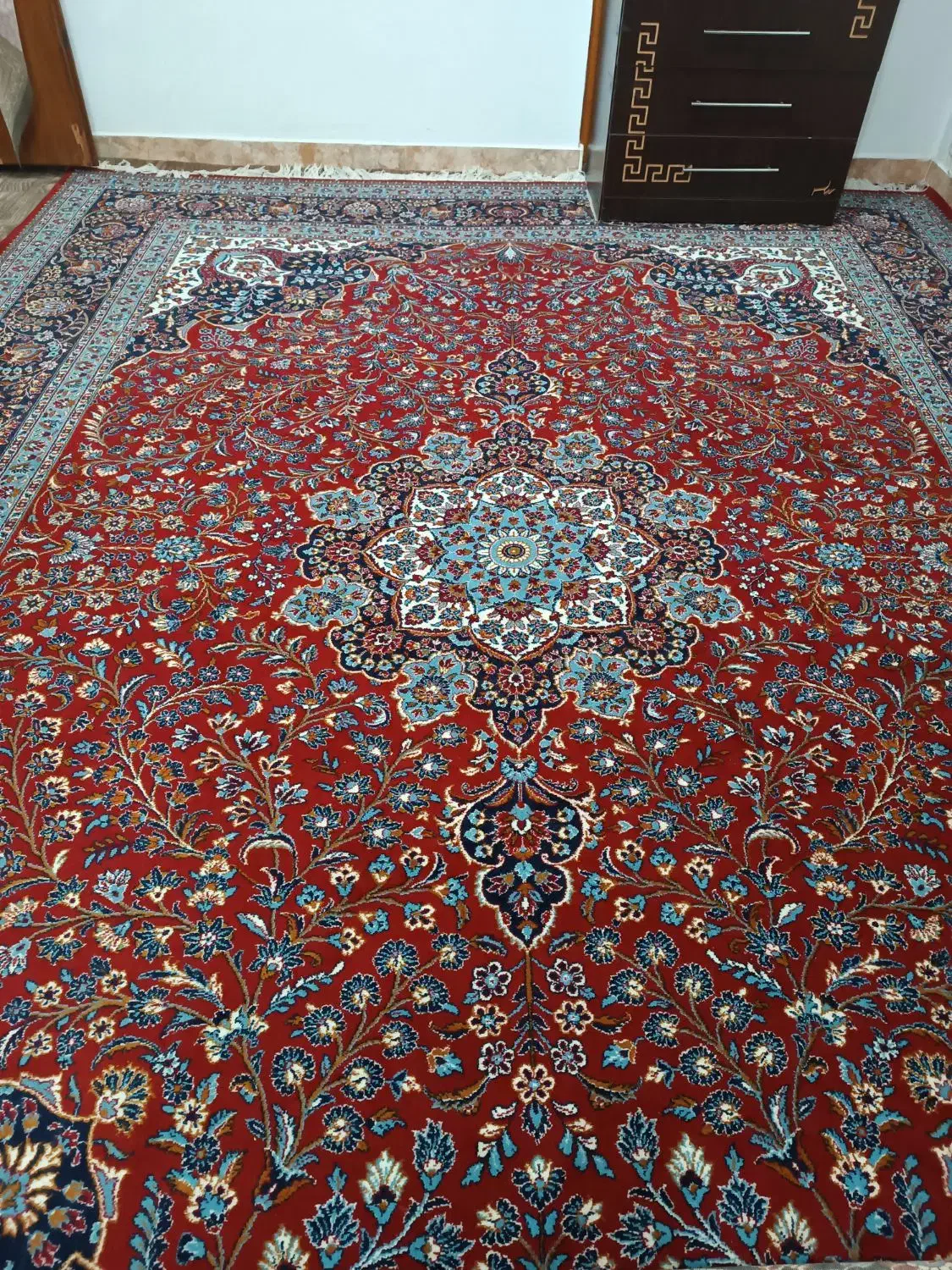 فرش۱۲ متری سالم|فرش|صومعه‌سرا, |دیوار
