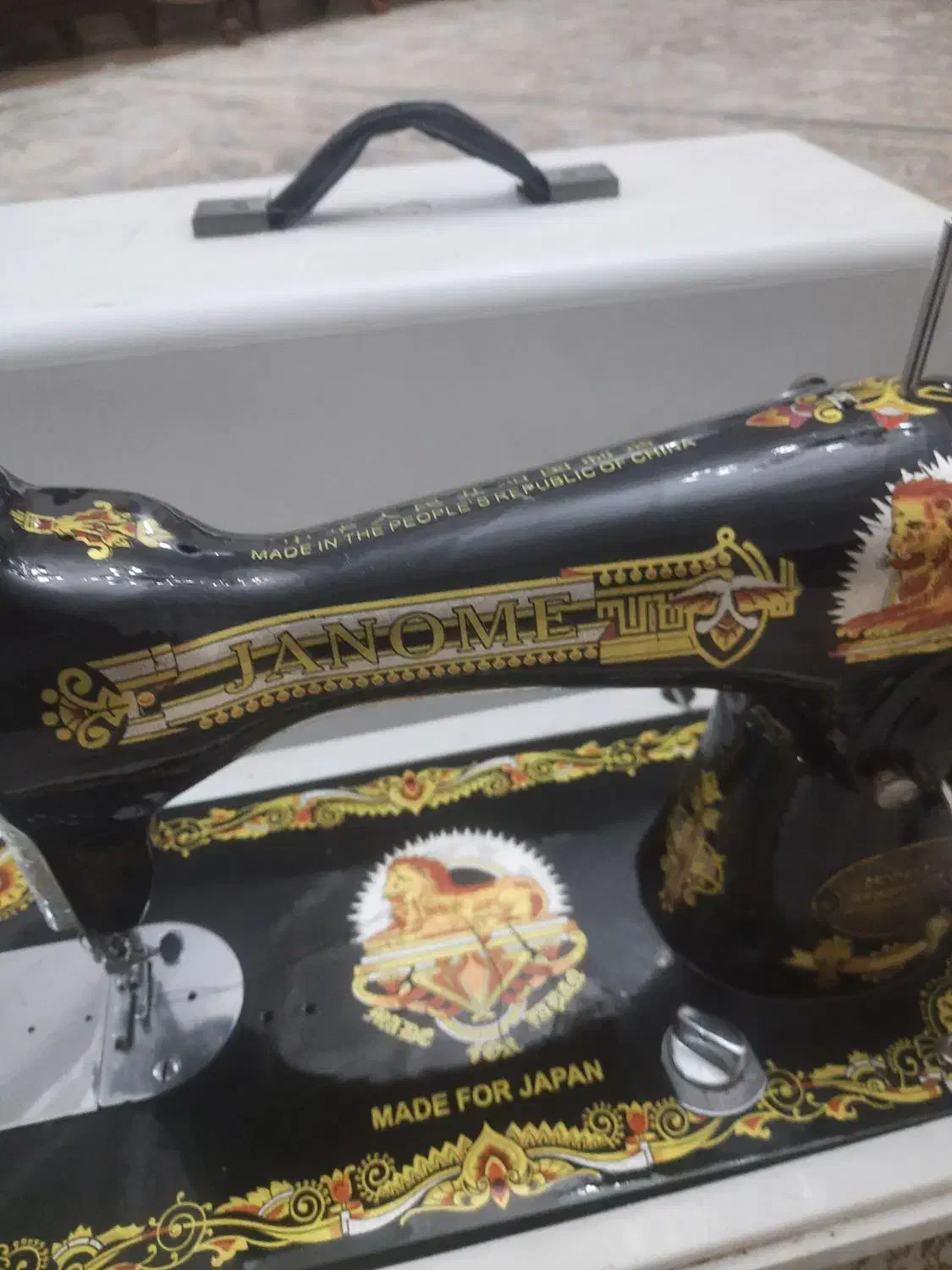 چرخ خیاطی ژانومه|چرخ خیاطی و ریسندگی|کنگاور, |دیوار