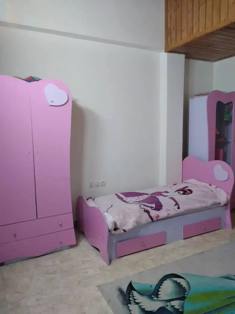 سرویس خواب دخترانه|تخت و سرویس خواب|فردیس, انبار نفت|دیوار