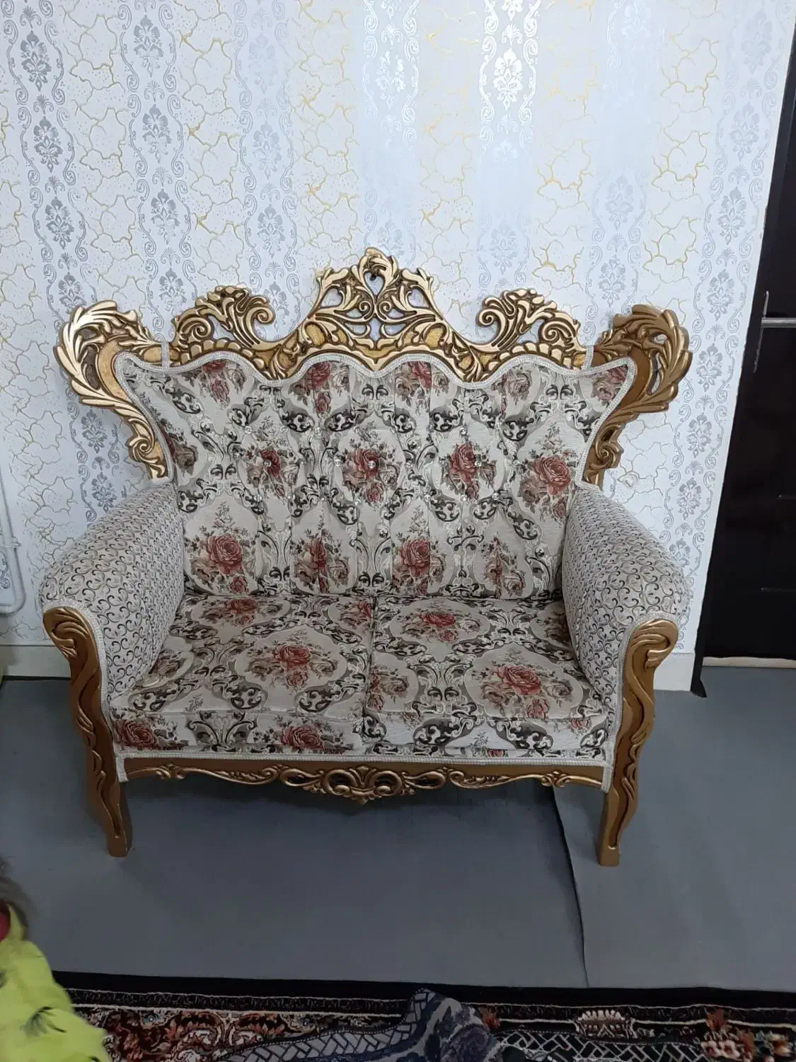 مبل سلطنتی|مبلمان خانگی و میز عسلی|الوند, |دیوار