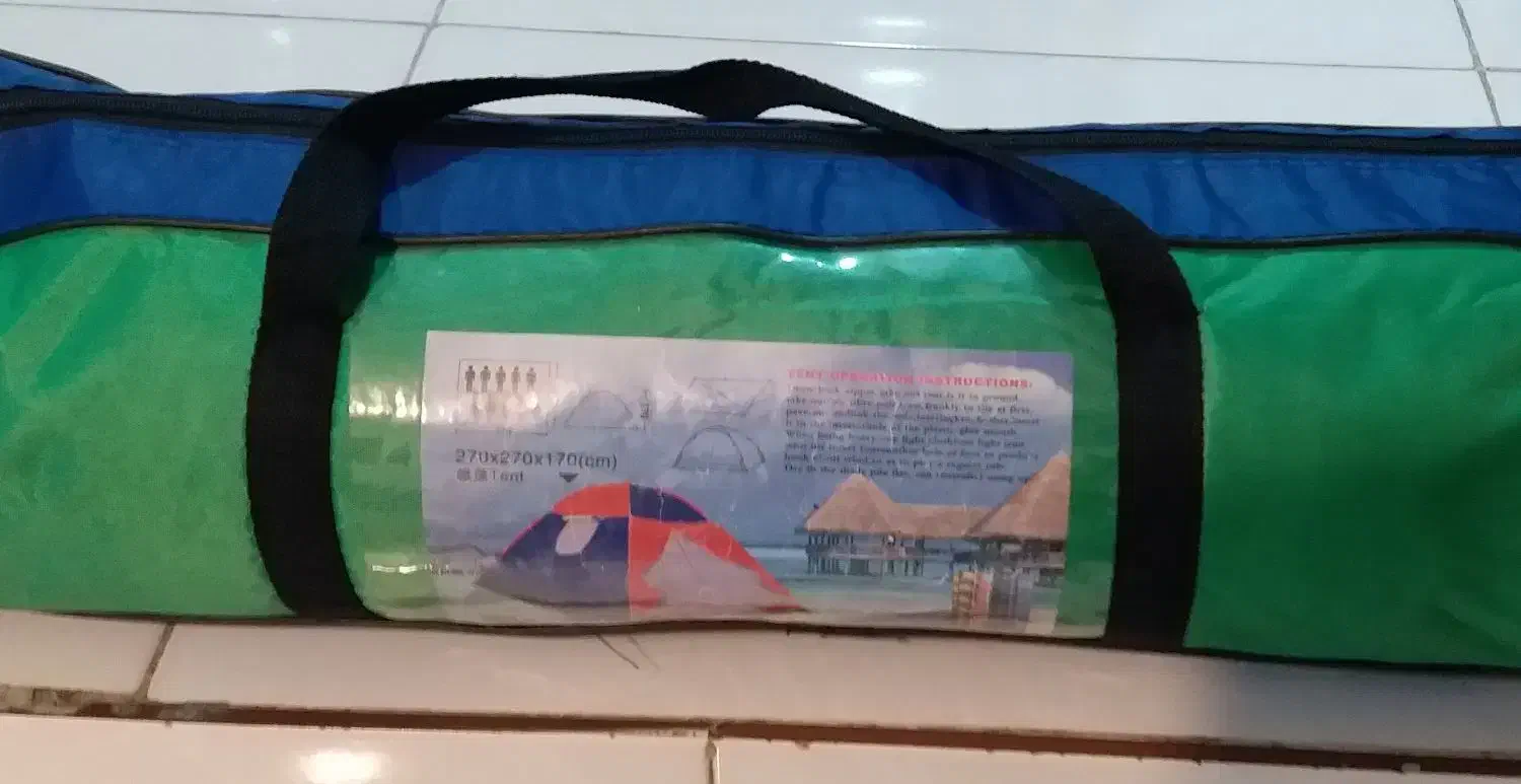 چادر مسافرتی میله ای ۱۰ نفره (لوله ای)|کوهنوردی و کمپینگ|نهاوند, |دیوار