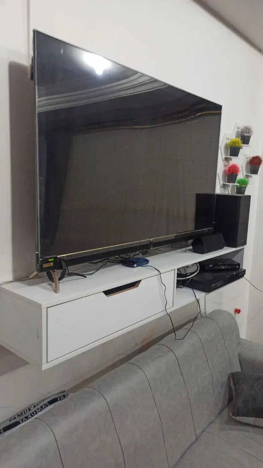 ال ای دی شینون 55اینچ در حد صفر فول اسمارت|تلویزیون و پروژکتور|بانه, |دیوار