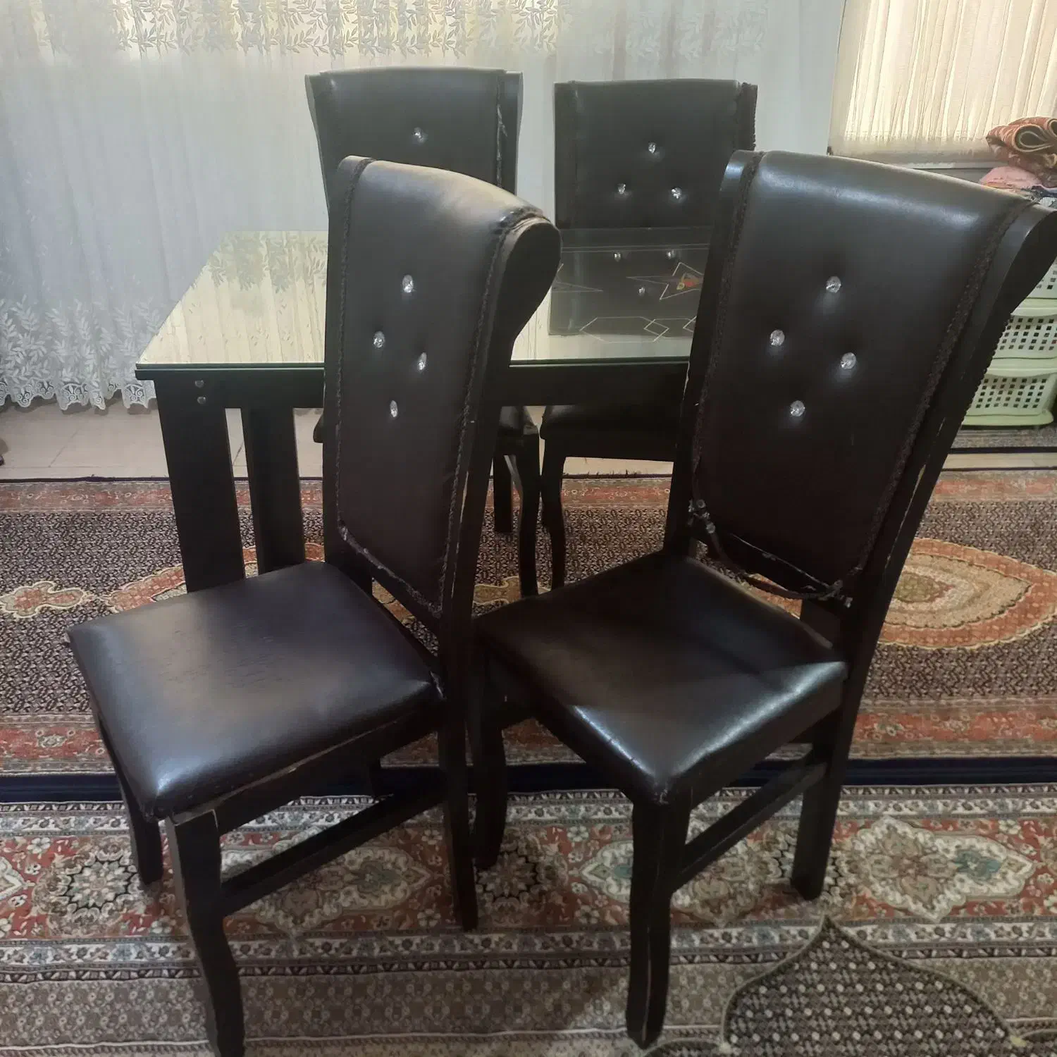 میزغذاخوری ۴نفره|میز و صندلی غذاخوری|اردبیل, |دیوار