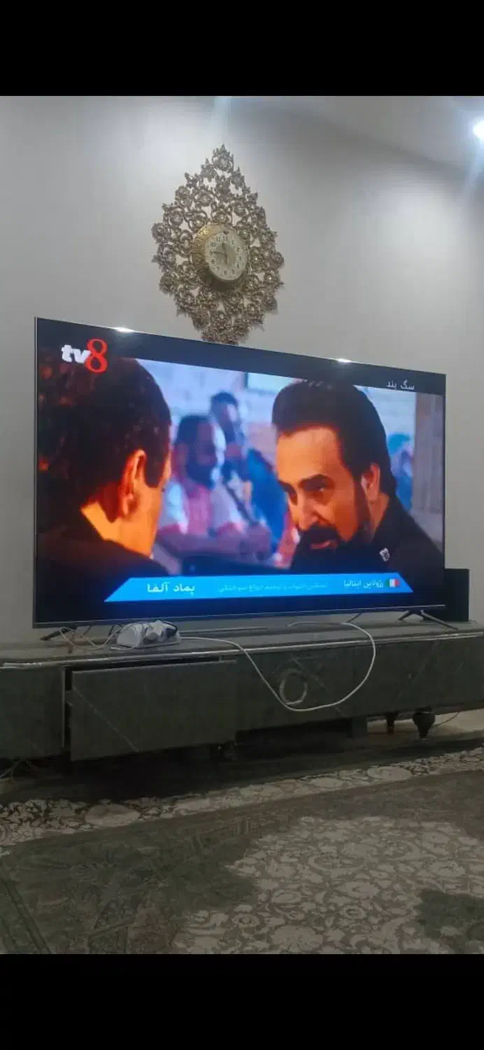 تلویزیون۷۵اینچ|تلویزیون و پروژکتور|کهریزک, |دیوار