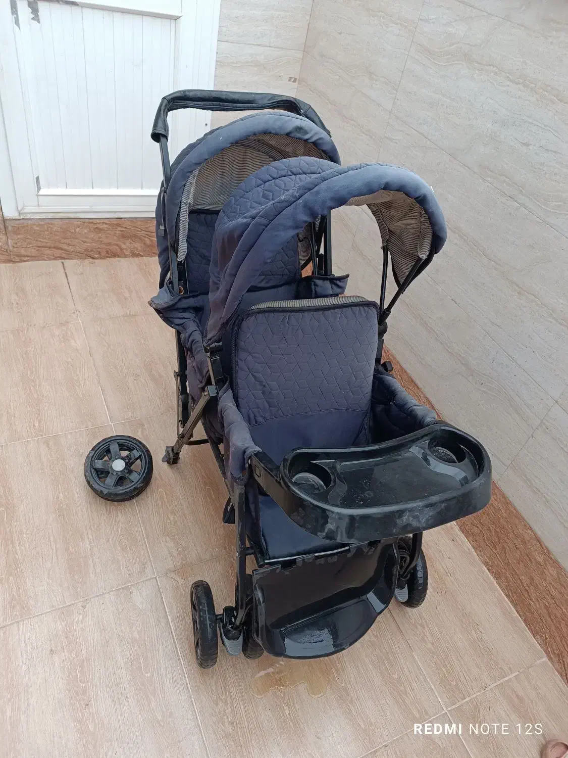 کالسکه دوقلو|کالسکه و لوازم جانبی|سوسنگرد, |دیوار