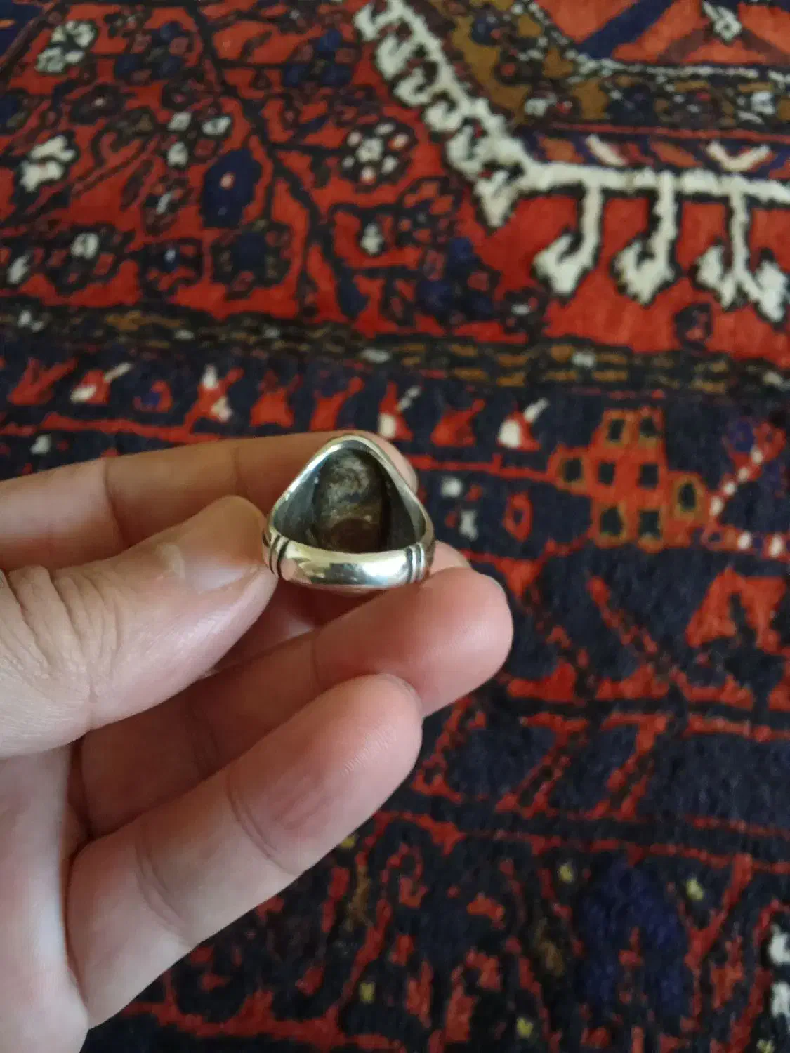 انگشتر نقره فیروزه|جواهرات|اهر, |دیوار