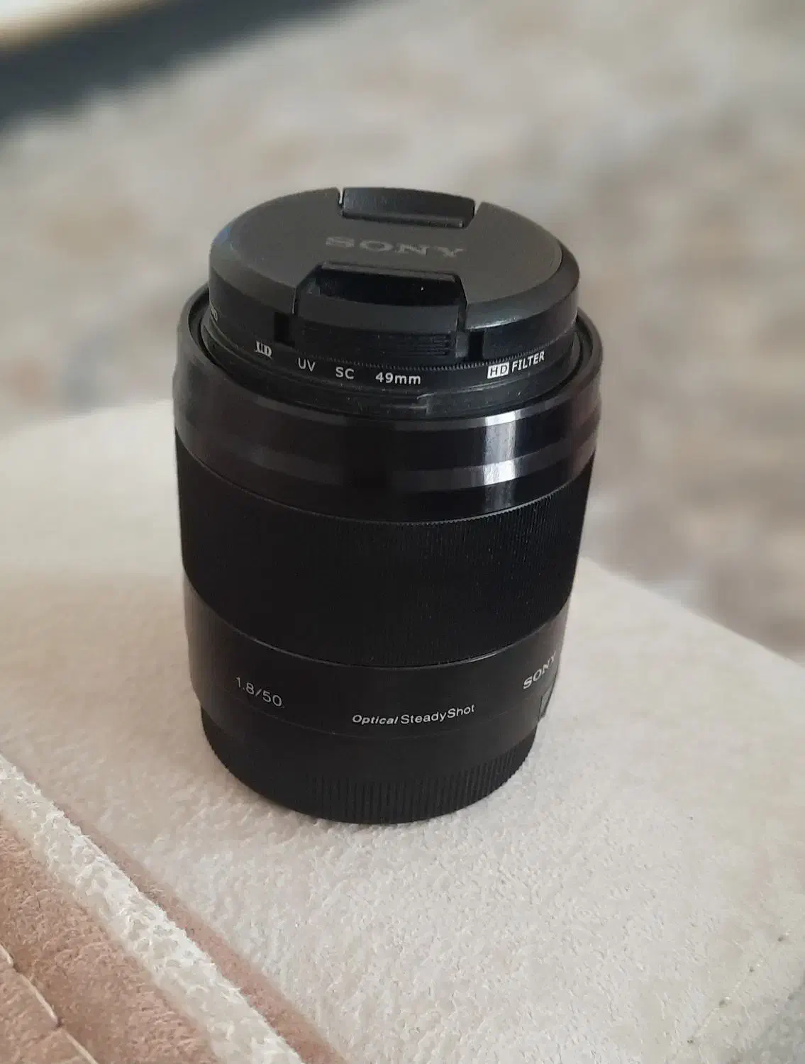 لنز ۵۰ فیکس سونی لرزشگیر دار + فیلتر یووی|دوربین عکاسی و فیلم‌برداری|تهران, فلسطین (میدان انقلاب)|دیوار