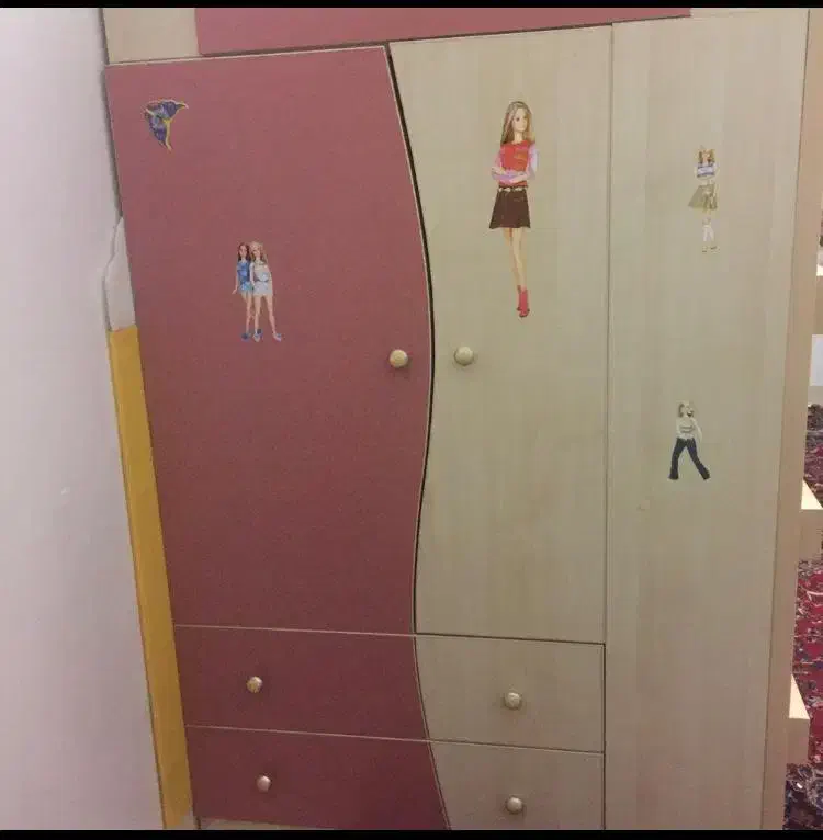 فروش سرویس خواب دخترانه|تخت و سرویس خواب|شاهرود, |دیوار