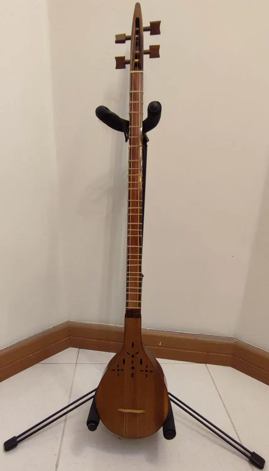 سه تار|سازهای سنتی|اصفهان, باغ دریاچه|دیوار