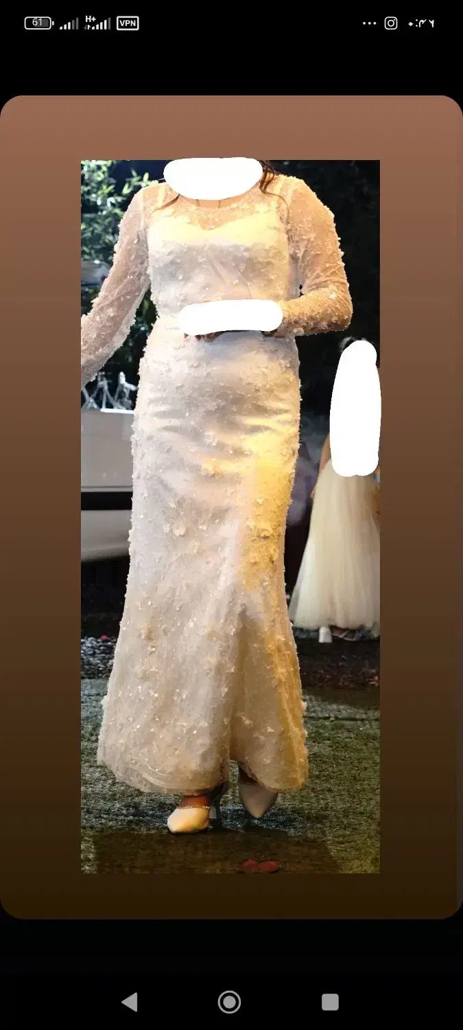 پیراهن بلند مجلسی|لباس|حویق, |دیوار