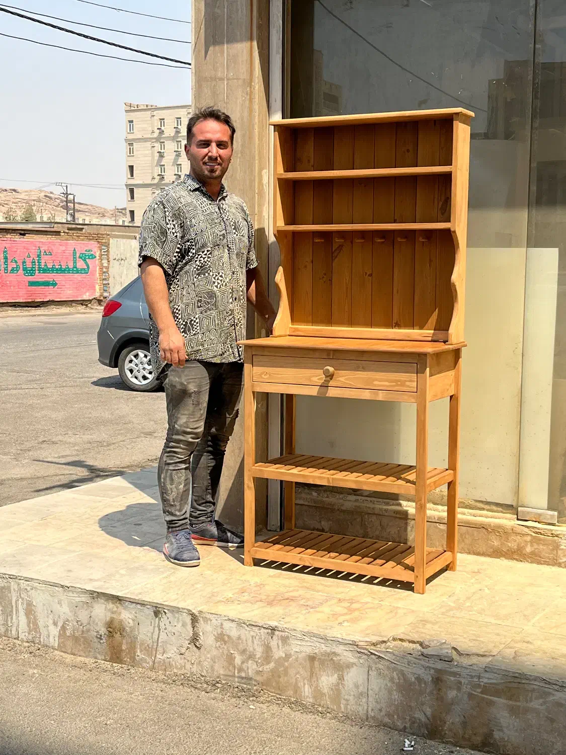 کافی بار|بوفه، ویترین، کنسول|اهواز, سپیدار|دیوار