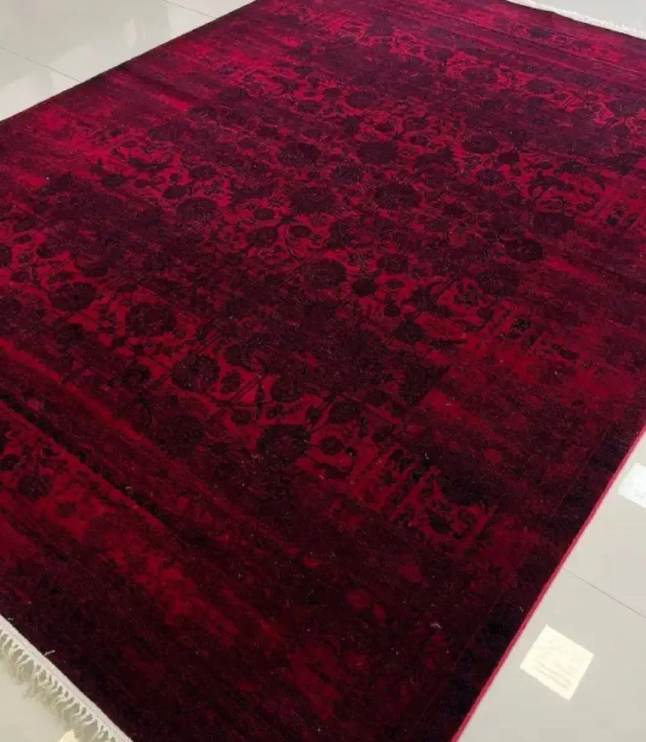 فرش سنتی قرمز 700 شانه طرح کرشمه|فرش|کرج, شهرک سهرابیه|دیوار