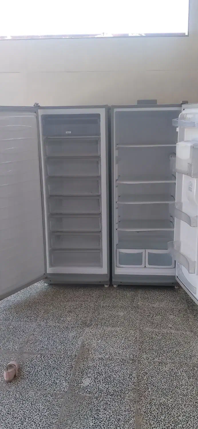 فروش یخچال دو قلو با قیمت مناسب|یخچال و فریزر|رومشکان, |دیوار