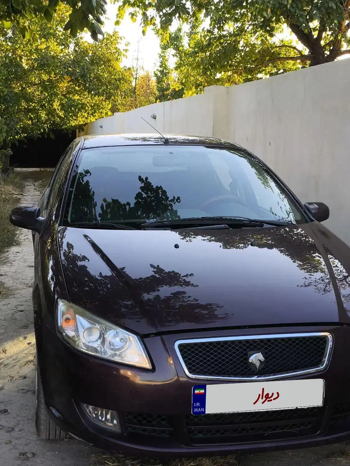 رانا LX مدل 96.رنگ خاص گیلاسی|خودرو سواری و وانت|ارومیه, |دیوار