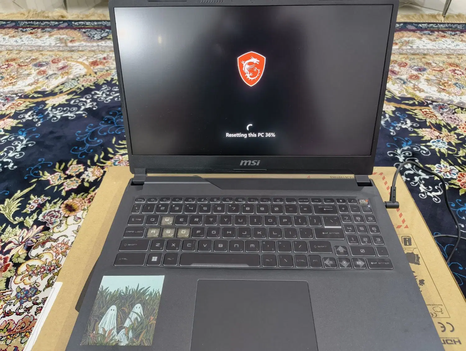 لپ تاپ msi سایبرگ|رایانه همراه|تهران, افسریه جنوبی|دیوار