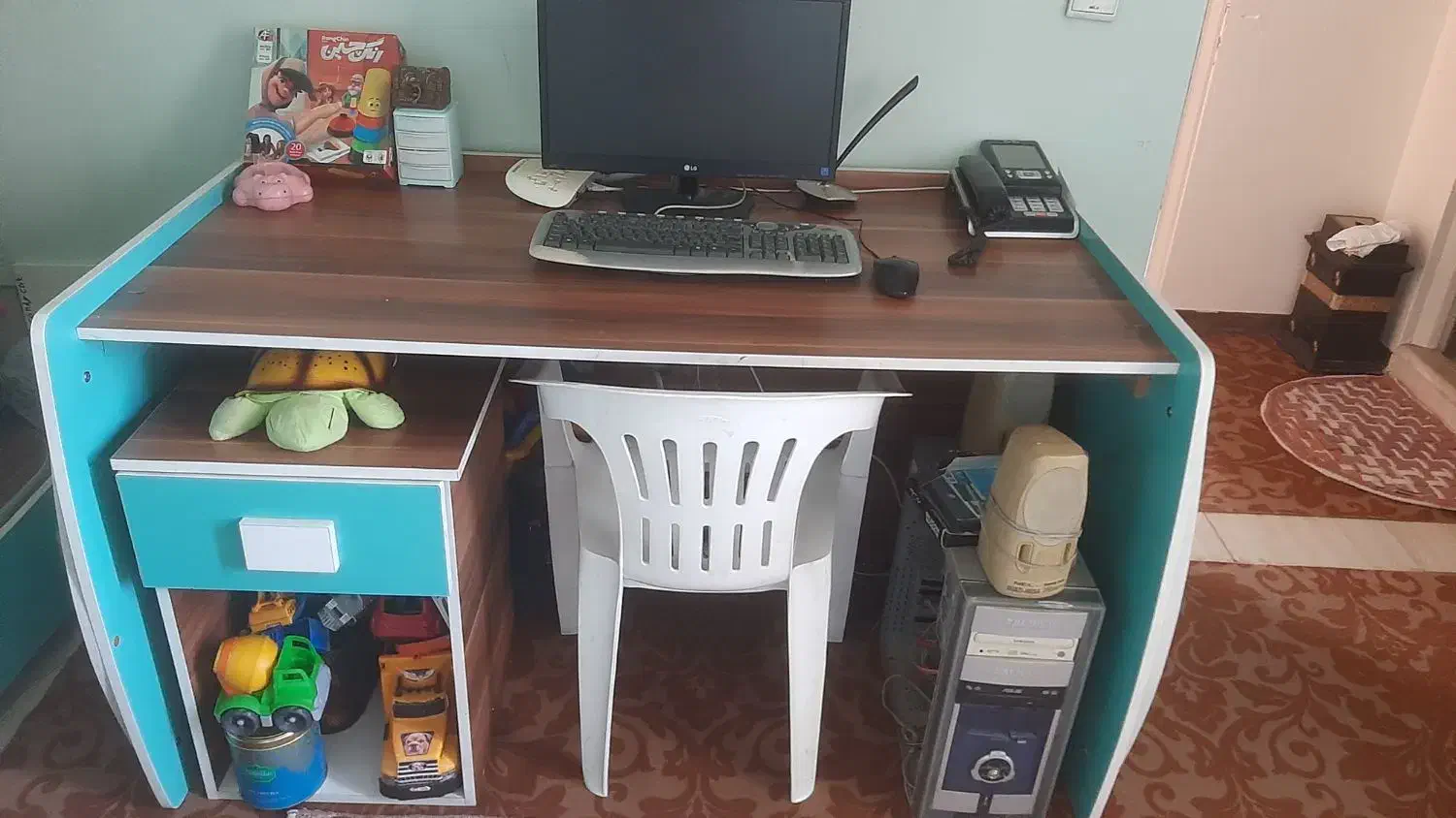 سرویس چند منظوره کودک نوجوان|تخت و سرویس خواب|شهریار, شهریار|دیوار