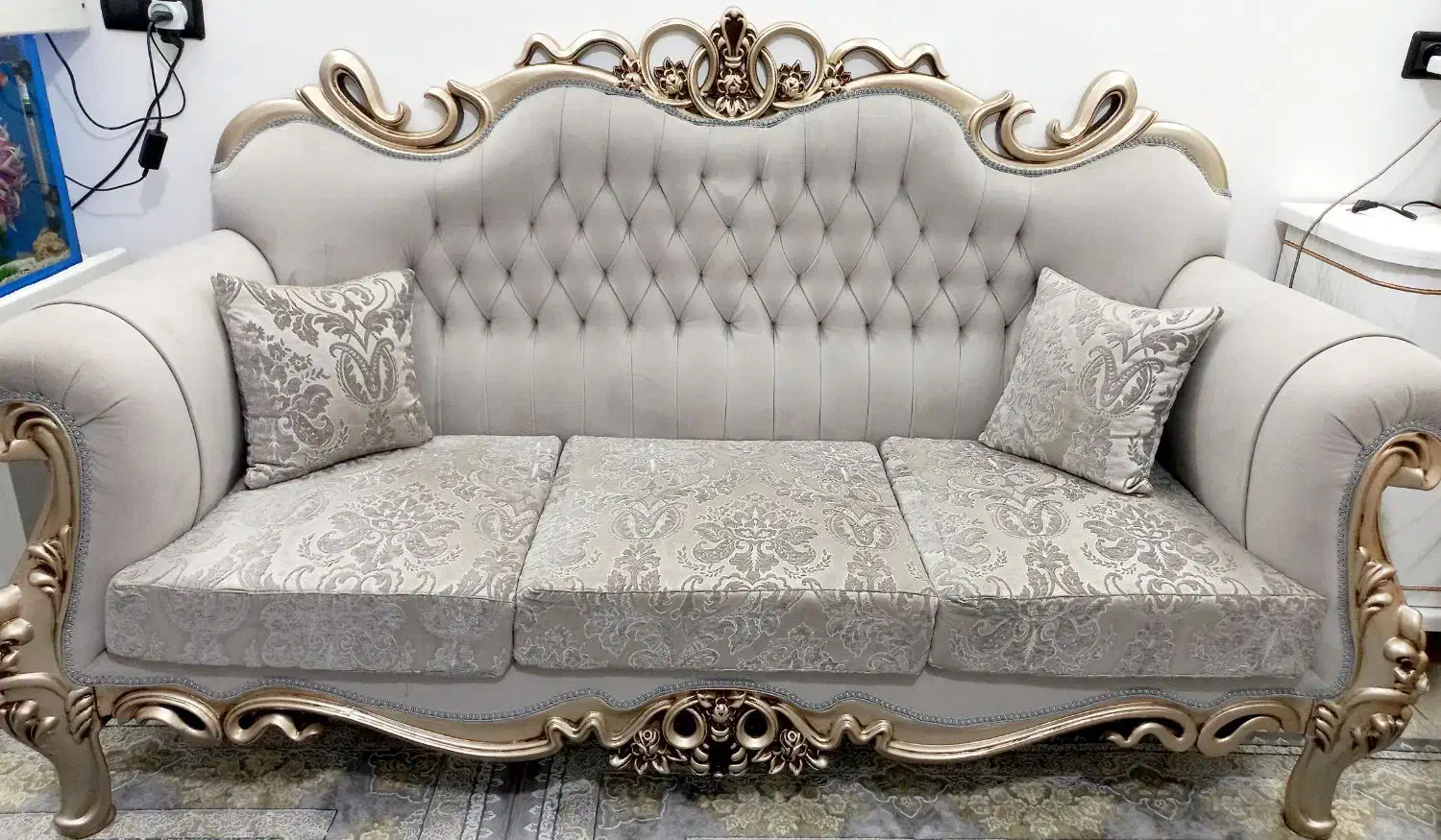 مبل سلطنتی|مبلمان خانگی و میز عسلی|محمدیه-قزوین, |دیوار