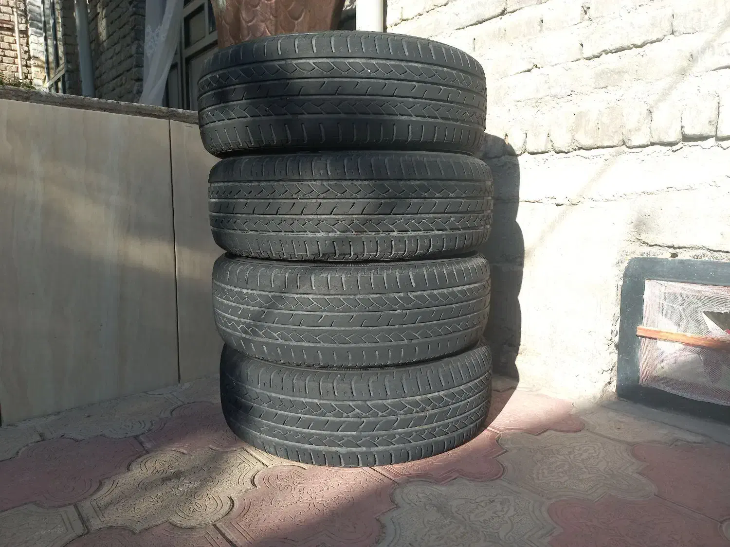 چهار حلقه لاستیک پژو ، سمند|قطعات یدکی و لوازم جانبی|میاندوآب, |دیوار