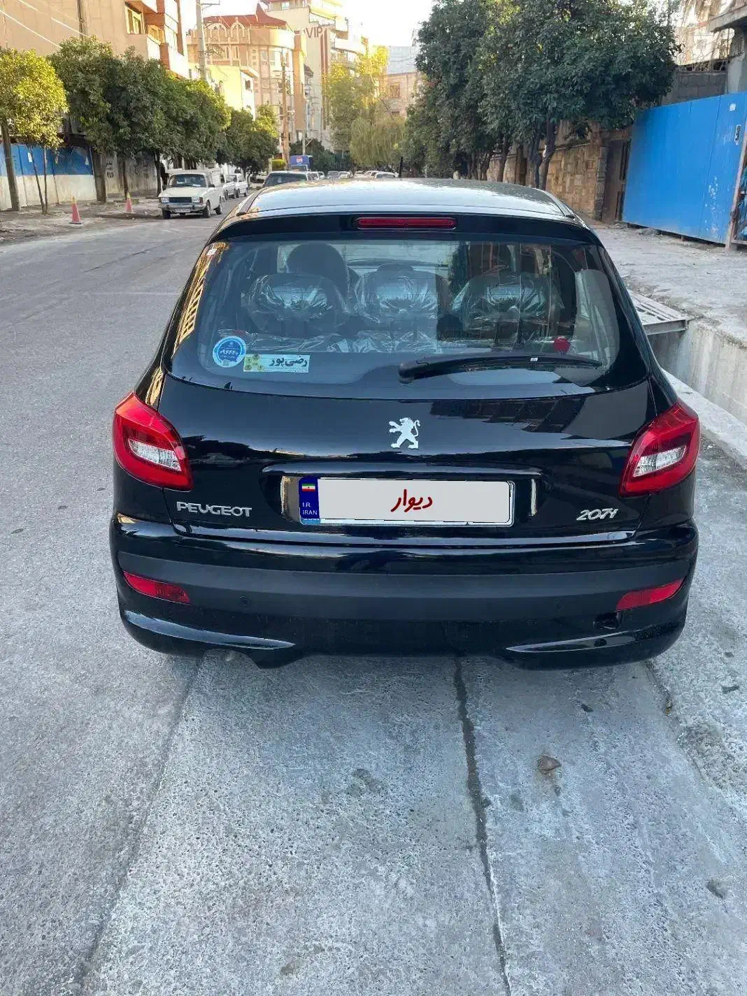 207TU5p AT مشکی آبنوس|خودرو سواری و وانت|ساری, |دیوار