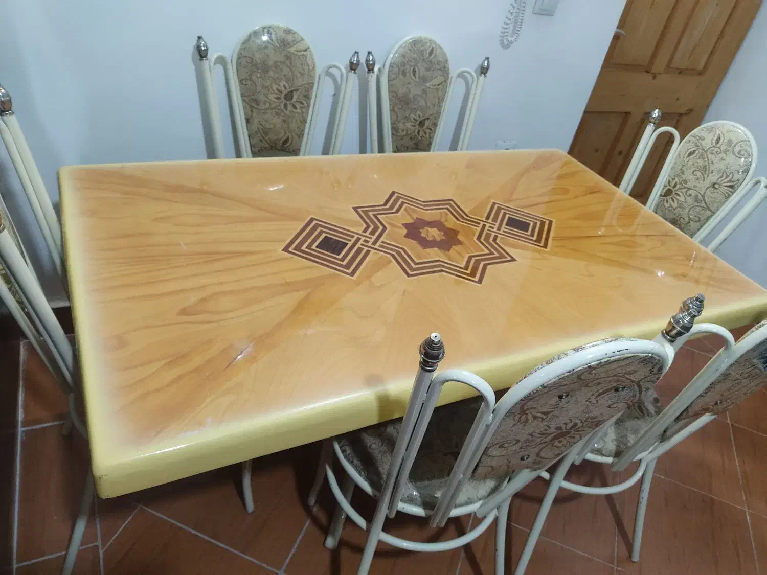 یکدست میز ناهارخوری ۶ نفره|میز و صندلی غذاخوری|شیراز, رکنآباد|دیوار