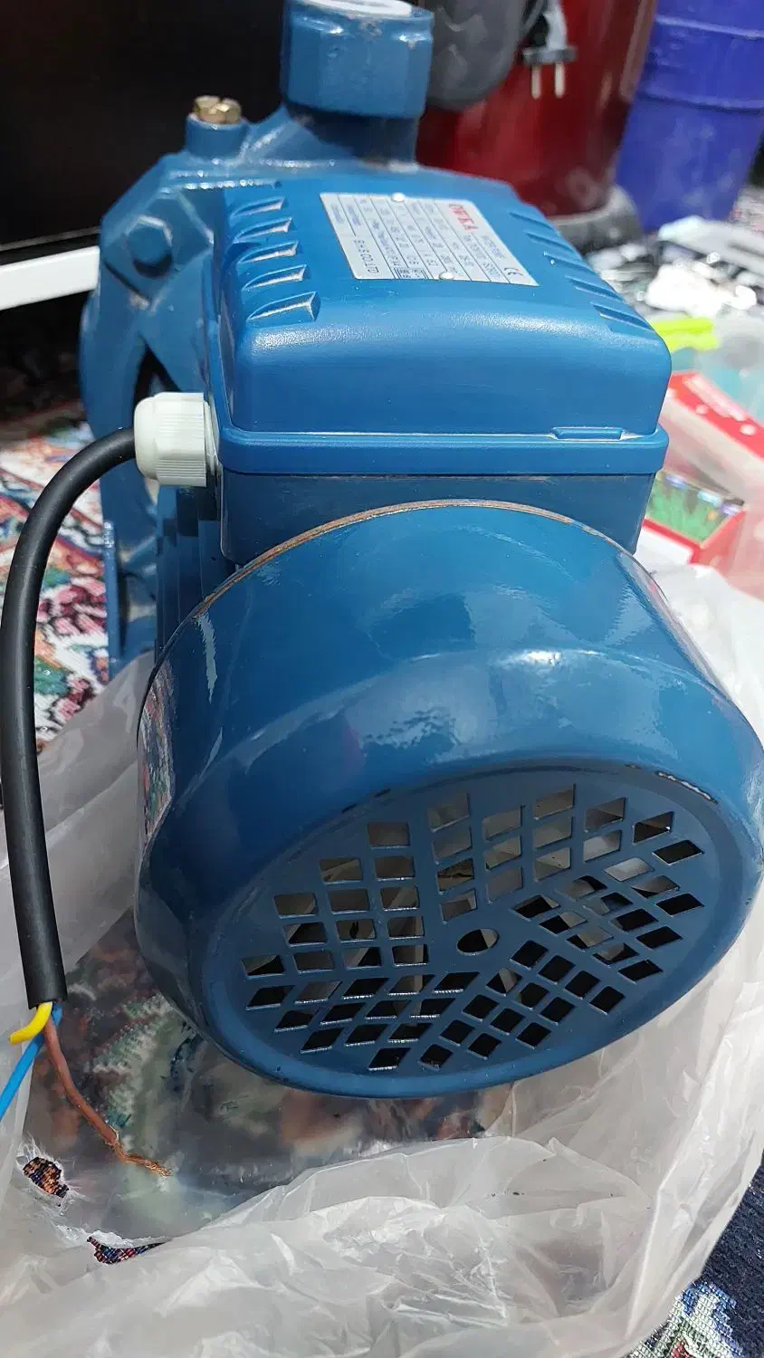 پمپ اب ۱ اسب بشقابی اوکا اصلی|مصالح و تجهیزات ساختمان|دورود, |دیوار