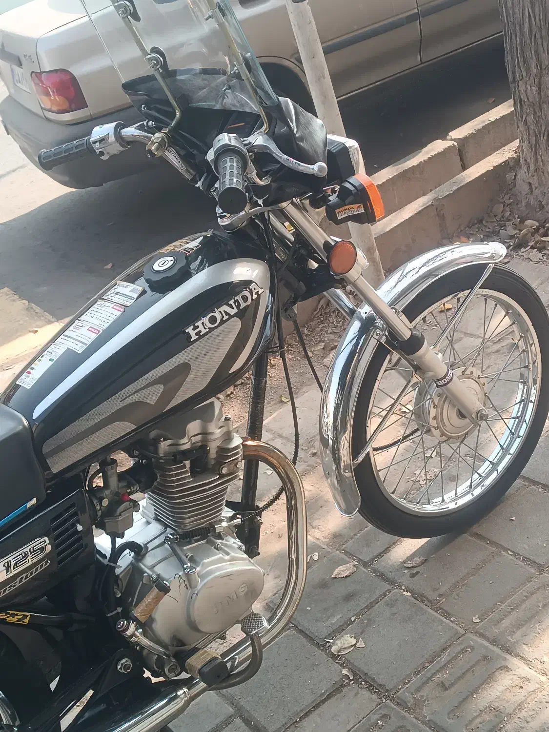 موتور هندا مزایده درحد مدل ۸۹|موتورسیکلت|تهران, افسریه شمالی|دیوار
