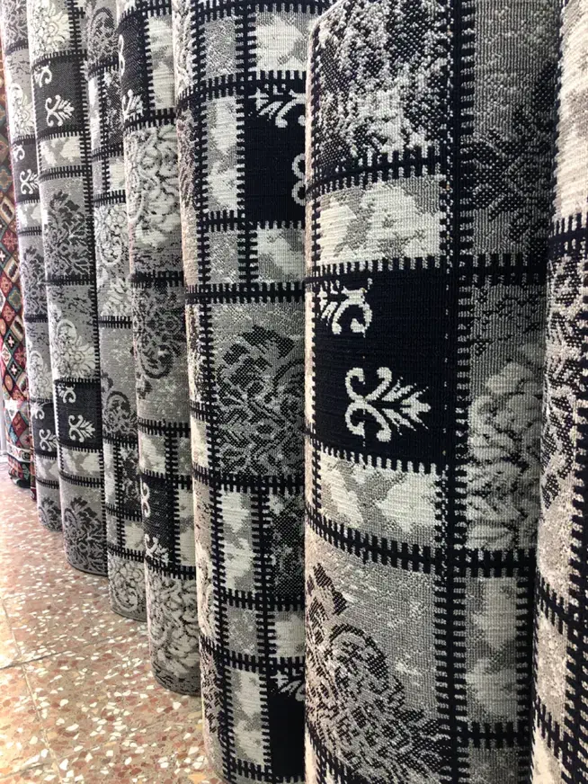 گلیم گارسه طوسی موکت مدرن|گلیم، جاجیم، گبه|قم, شاه ابراهیم|دیوار