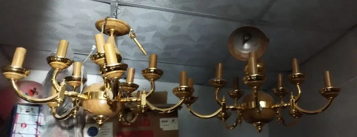 لوستر نورسازان|لوستر و چراغ آویز|شیراز, گلشن|دیوار