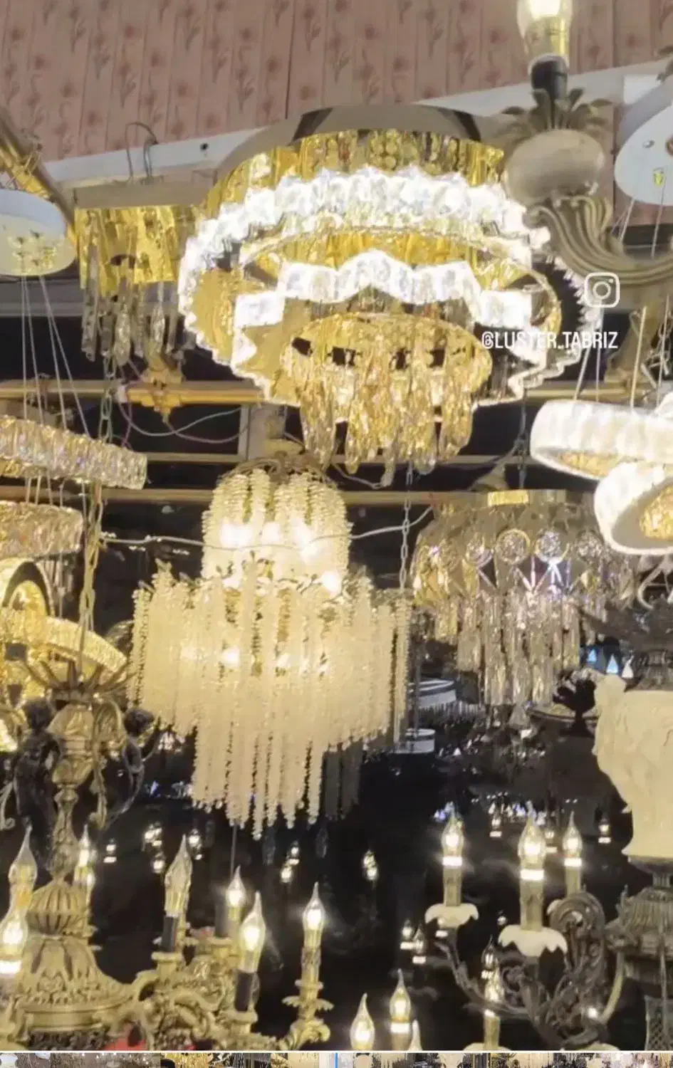 شهر ودنیای لوسترکاظمی تنوع هزارطرح|لوستر و چراغ آویز|تبریز, |دیوار