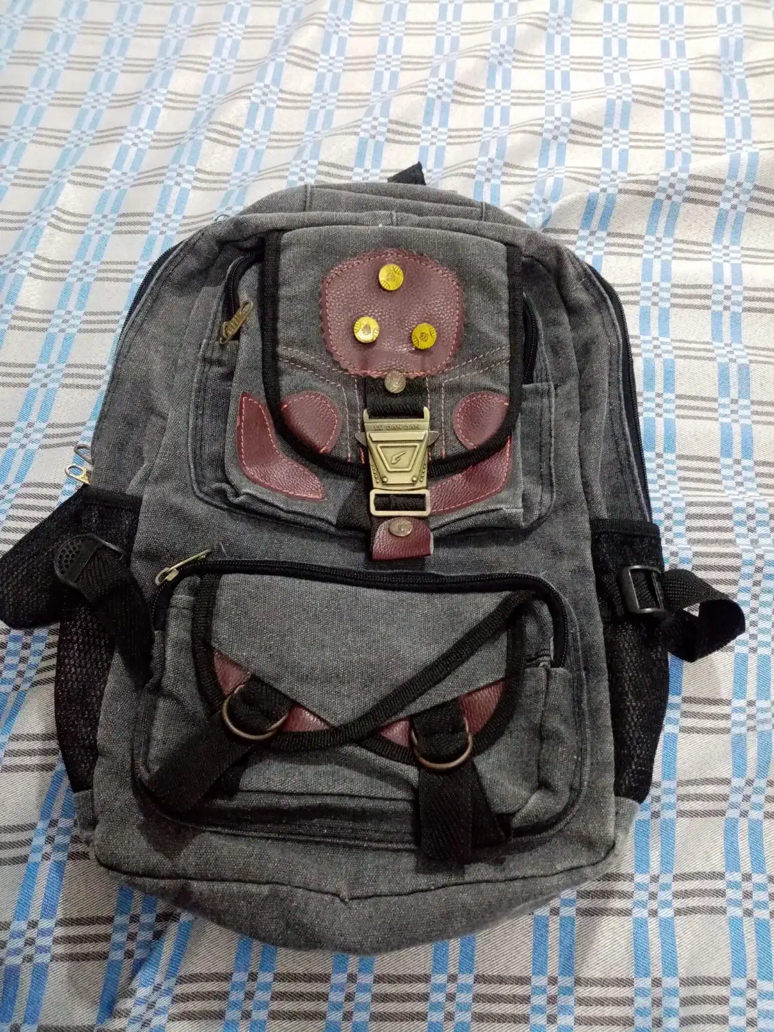 کیف کولی مدرسه ای کتان. لی|کیف، کفش، کمربند|ری, تقی آباد|دیوار