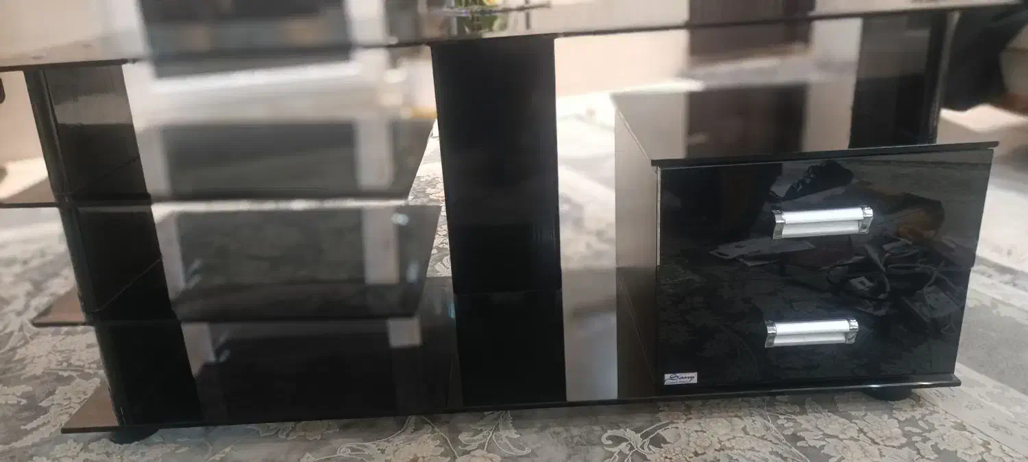 میز تلویزیون شیشه|میز تلویزیون|مشهد, سمزقند|دیوار